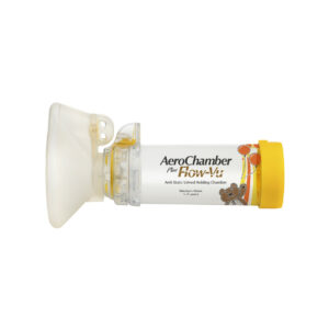 AeroChamber Plus Flow-Vu mit Kindermaske (GELB)